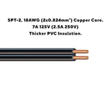 6Ft 2 Prong Power Cord - [Ul] Polarized Power Cord Nema1-15P To Iec-C7 - Replacement Figure-8 Ac Power Cable Compatible With Vizio Led-Hdtv D-E-M-Series, Sewing Machine, Soundbar - 6-Feet