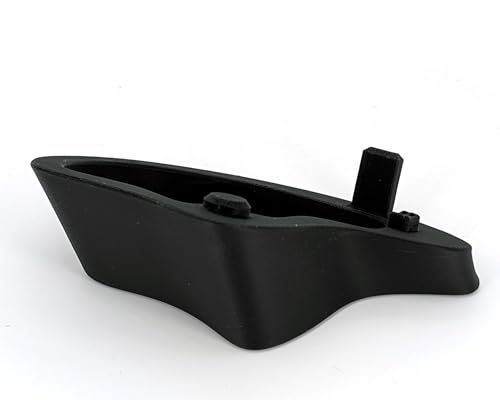 Ergonomic Base/Stand Adjustment, Base Riser Compatible With Logitech Ergo M575 (White And Black) (Black)