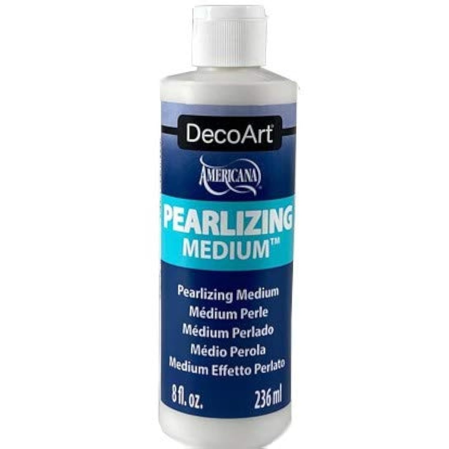 DecoArt Americana Mediums, 8-Ounce, Pearlizing