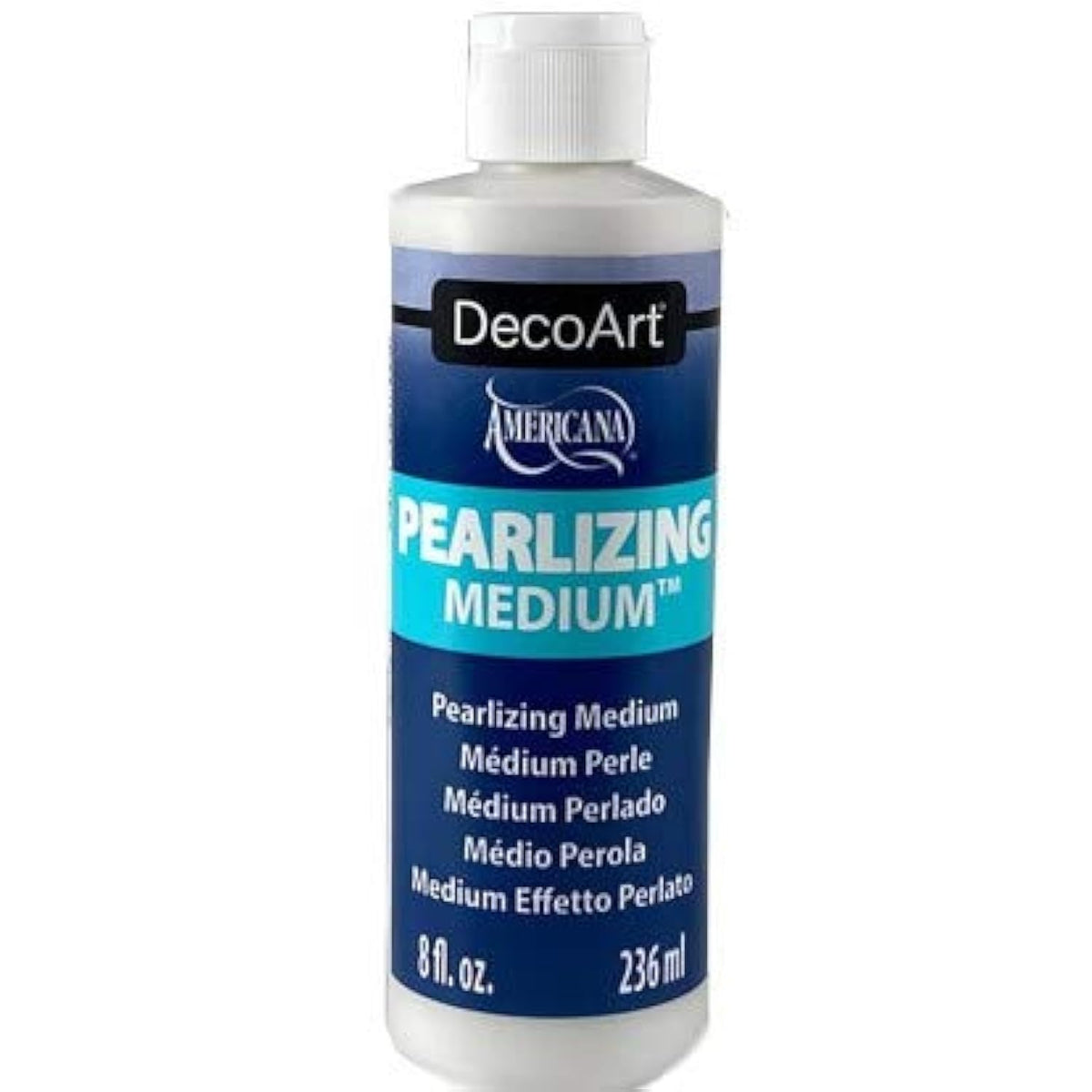 DecoArt Americana Mediums, 8-Ounce, Pearlizing