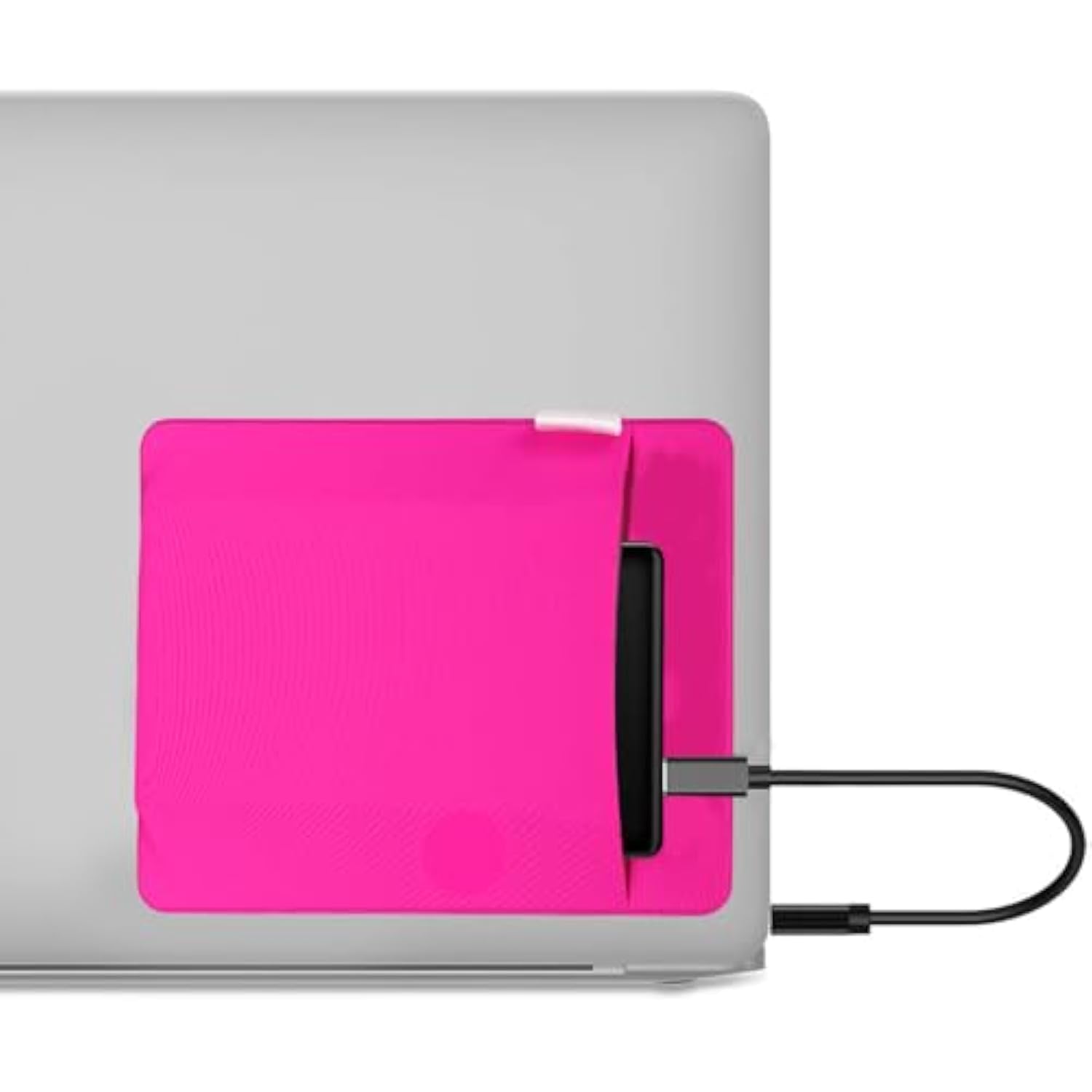 External Hard Drive Holder, Compact Elastic Pouch Organizer Pouch Wireless Storage For Wireless Mouse, Cables, Earphones