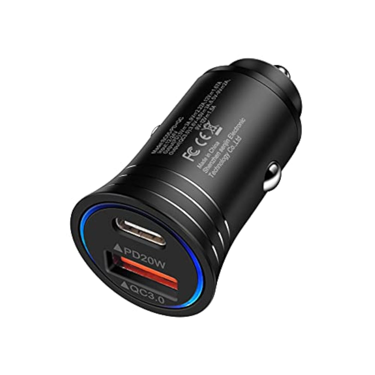Usb C Car Charger, 38W Fast Charge Car Charger Adapter Pd&Qc 3.0 Dual Port Cigarette Lighter Usb Plug For Iphone 17 Pro Max 17 Air 16E 16 15 14 13 12 11 Se Xr Xs X 8, Samsung Galaxy S25 S24 S23 S22