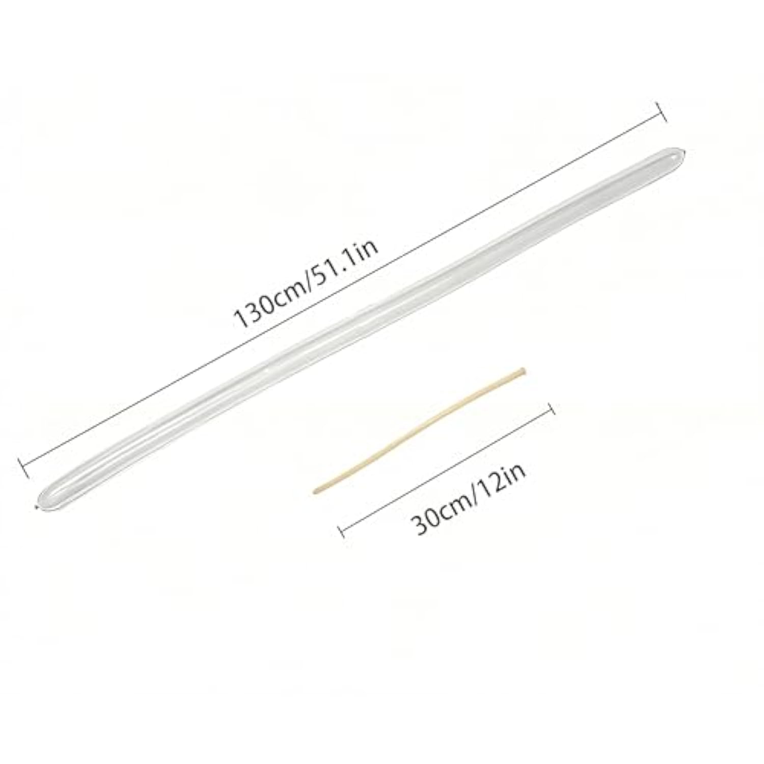 100 Pcs Clear Balloons 260Q Long Twist Balloons For Tying Arch Animal Flowers Making Latex Balloons Skinny Balloon Kit For Wedding Birthday Carnival Party Decoration(Clear)