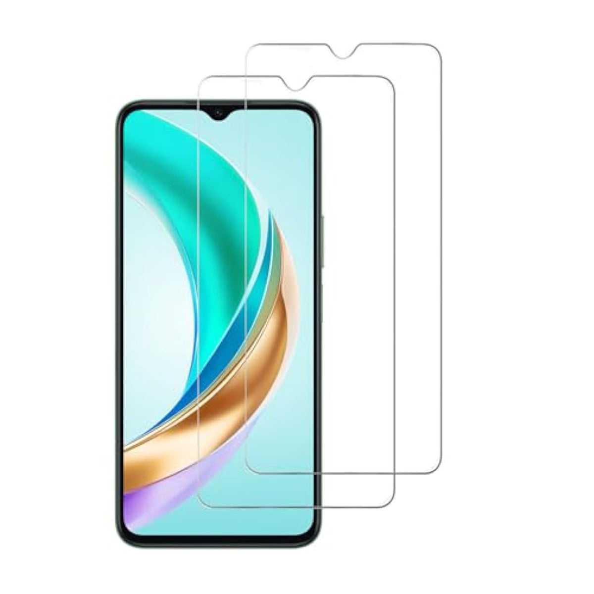 2 Pack For Oscal Flat 2 Screen Protector,Scratch Resistant Bubble Free Anti-Fingerprints Hd Clear,Case Friendly, Tempered Glass Film For Oscal Flat 2