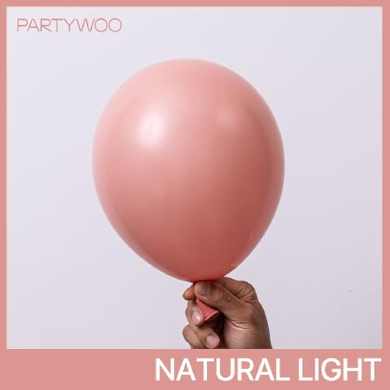 Blush Pink Balloon Garland Kit: 100 Piece Boho Party Decor