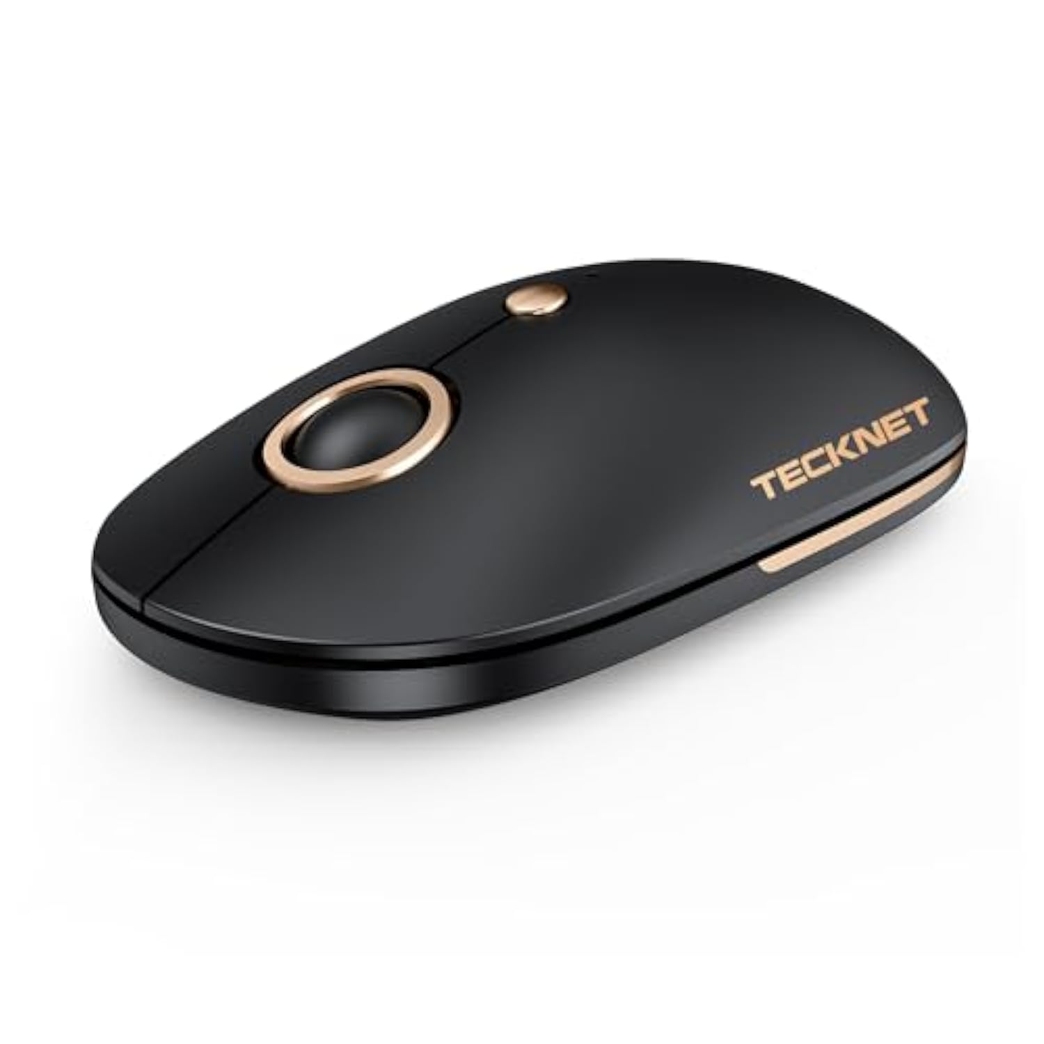 TECKNET Computer Mouse - Silent Wireless 4800 DPI Ambidextrous Cordless Travel Mouse for Laptop Computer, 2.4G USB-A Portable for PC MacBook Chromebook