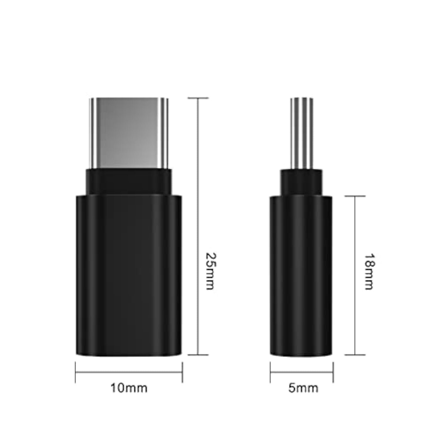 Usb Type C Extension Adapter 3-Pack,Pd Usbc 3.1 Gen2 Female To Male Extender C