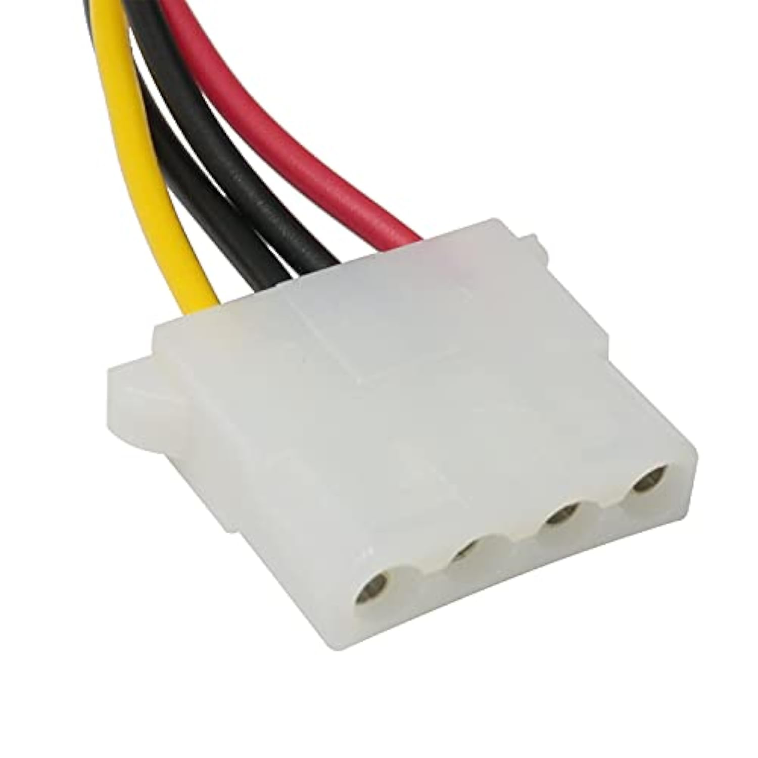 Sata Power Cable Adapter 3Pcs 8Inch Sata 15 Pin Male To Molex Lp4 Female Power