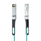 10G Sfp+ Aoc - 10Gbase Active Optical Cable, Om3 Mmf Direct-Attach Fiber Cable With Sfp+ Transceivers, For Cisco Sfp-10G-Aoc5M, Ubiquiti Unifi, Mikrotik, D-Link, Supermicro, Netgear, 5M(16Ft)