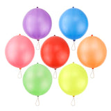 25 Punch Balloons - Neon Heavy Duty Bouncy Balloons for Kids' Party Favors & Outdoor Play