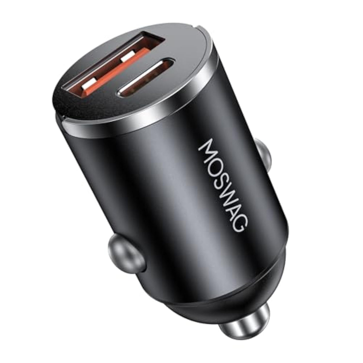 Car Charger, Invisible Cigarette Lighter Usb Adapter [All Metal & Mini], 18W&15.5W 2 Port Car Adapter, Qc3.0 Dual Port Cigarette Lighter For Iphone 16 15 Samsung S25 Ultra Piexl 7 And More