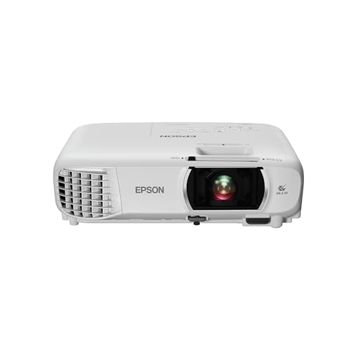 Home Cinema 1100 3-Chip 3Lcd Wireless 1080P Projector Streaming With Apple Airplay, Miracast, Media Room/Gaming, 3,400 Lumens Color And White Brightness, Speaker, 16000:1 Contrast, 2X Hdmi
