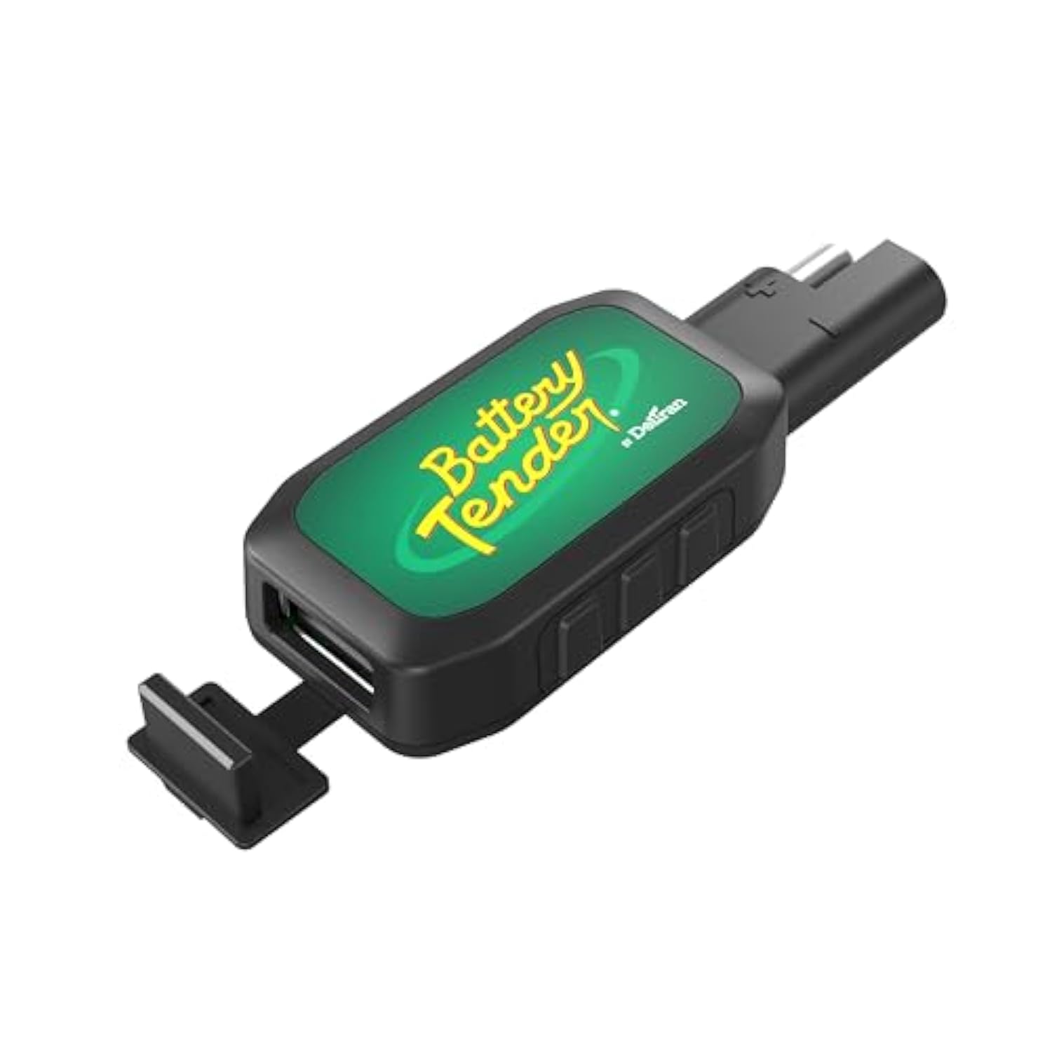 Battery Tender Ring Terminal Accessory Cable and USB Charger Adapter Combo - Battery Cord & 2.1 AMP USB Charging Adapter for Mobile Devices - For Motorcycles, Golf Carts, ATVs - Quick Disconnect - 081