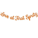 Love At First Spritz Banner, Aperol Spritz Bridal Shower Party Decorations, Love At First Spritz Decorations, Orange Girls Bridal Brunch Couple Shower Bachelorette Party Decor