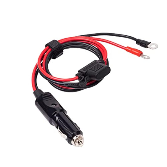 Heavy Duty 12Awg Male To Male Cigarette Plug Cigarette Lighter Adapter Charger Cord With Led Lights 6Ft (6Ft)