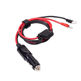 Heavy Duty 12Awg Male To Male Cigarette Plug Cigarette Lighter Adapter Charger Cord With Led Lights 6Ft (6Ft)