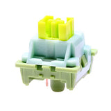 Otm Outemu Switch For Mechanical Keyboard Silent Linear Tactile Ocean Sea Red Lemon Purple Pink Jade Lime Peach Silver Panda Red Lime Switch(Otm Lime Switch X70)