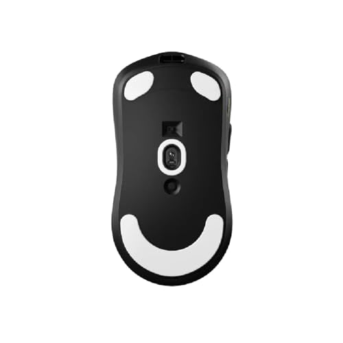 V6 Gaming Mouse, Ultra-Lightweight 40G, No Hole, Symmetrical Shape, Pixart 3950, Web Based Driver, For Claw And Fingertip Gamers, 8K Dongle Included (Blue)