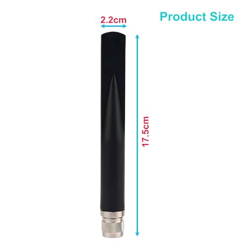 915Mhz Lora Antenna 5Dbi Gain Omni With N Male Connector For Meshtastic 915Mhz Lora Halow Application/Repeaters/Devices (1Pack)