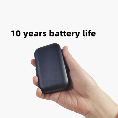 10 Or 1 Year Long Life Battery Gps Tracker, Find Car In Parking Lot, No Subscription For Vehicles Car Ebike Truck Luggage School Bag Asset(10 Year, Android)