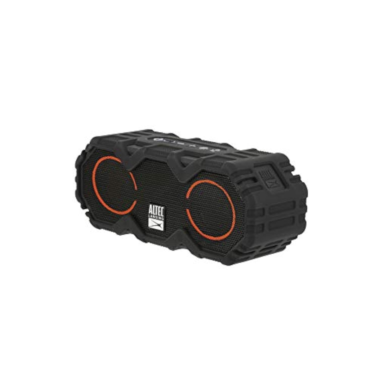 Altec Lansing LifeJacket Mini - Waterproof Bluetooth Speaker with Lights, Portable Wireless Speaker for Pool, Beach, Hiking, Sports, Camping, 16 Hour Playtime, Floats in Water