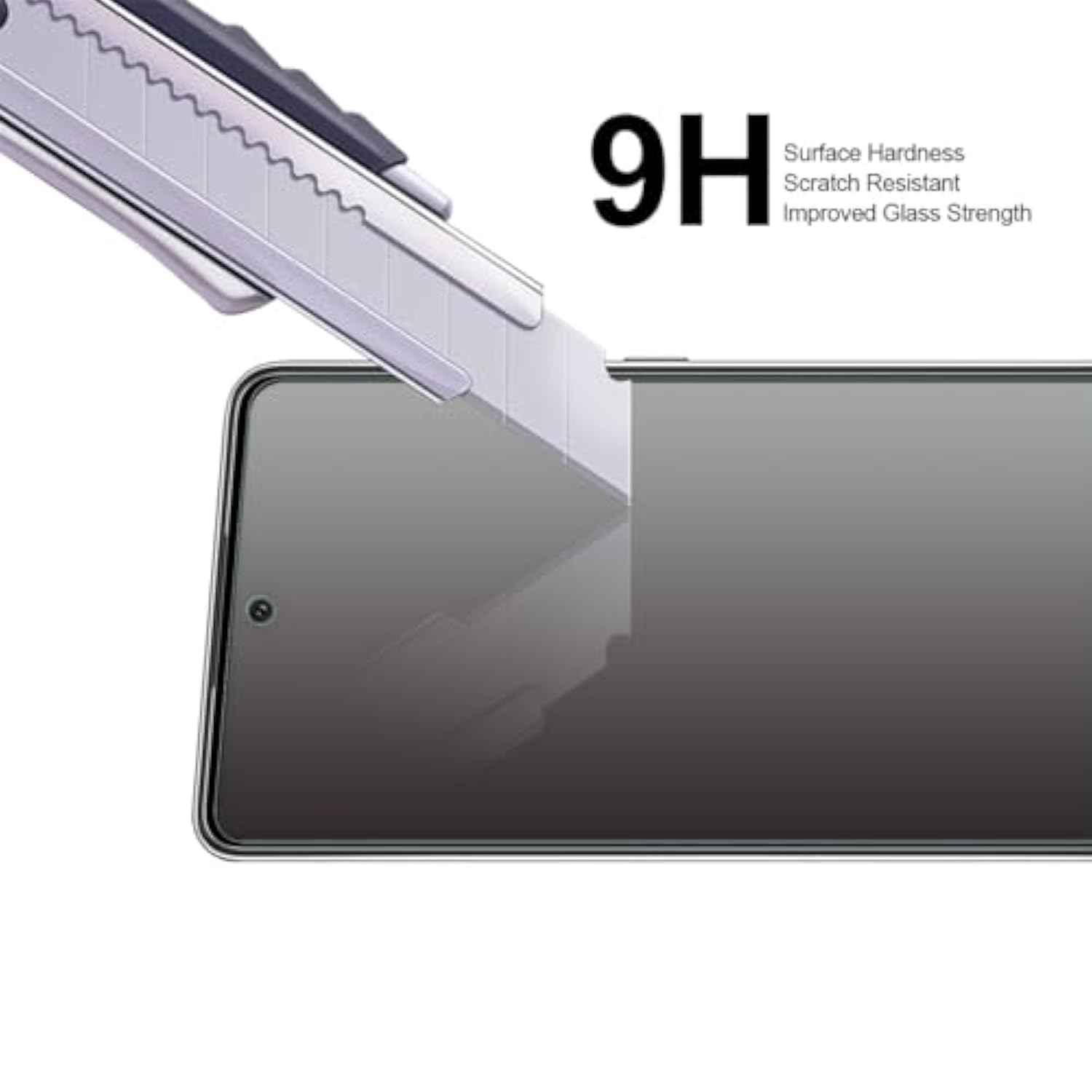 (3 Pack) Designed For Samsung Galaxy A72 / A72 5G Tempered Glass Screen Protector, Anti Scratch, Bubble Free