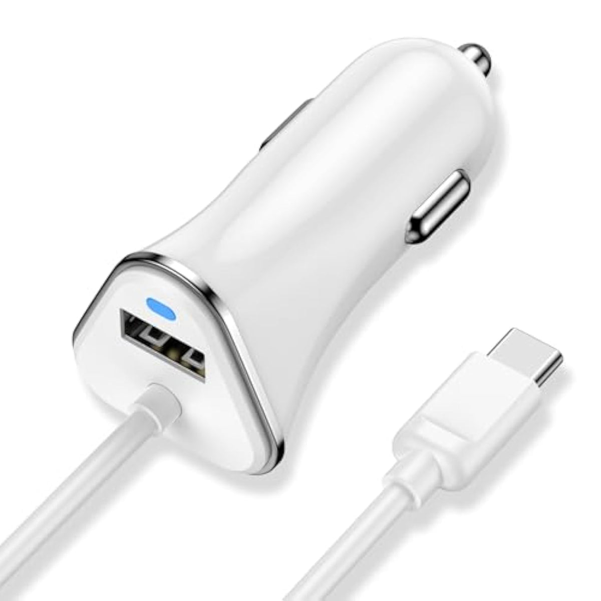 Pixel 10 Pro Xl Car Charger For Google Pixel 10, 10 Pro, 10 Pro Xl, 10 Pro Fold, 3.4A Fast Car Charger Adapter With Usb C 3Ft Cable For 9, 9 Pro Xl Fold, 8 7 6 Pro 5 4 3 2 Xl 9A 8A 7A 6A 5A 4A 3A