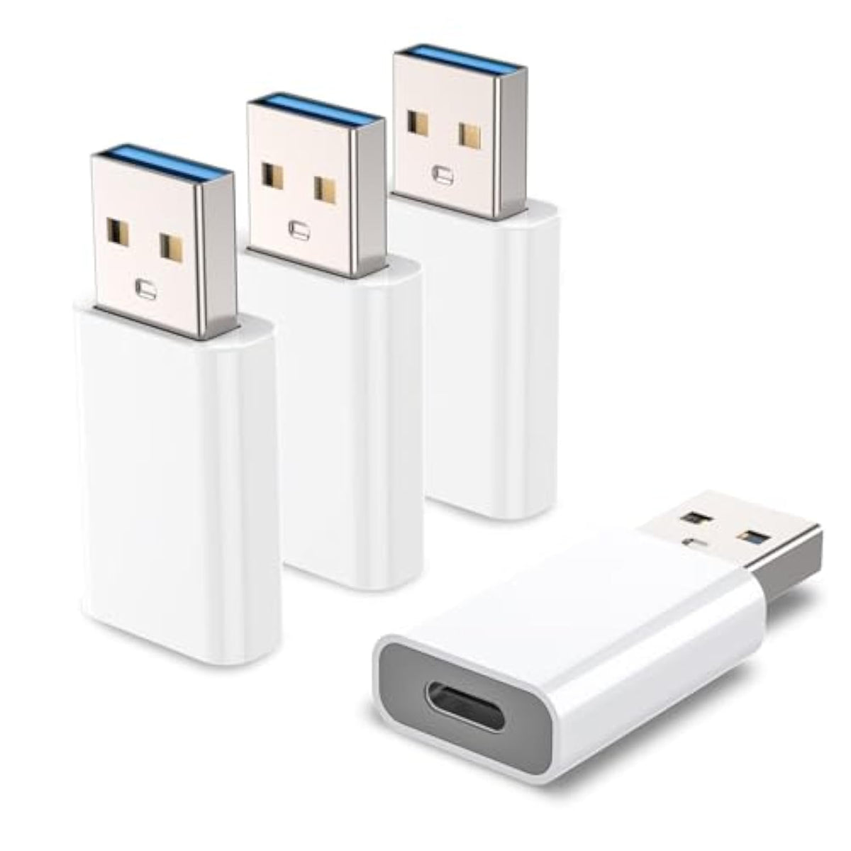Usb To Usb C Adapter, Usb C Female To Usb Male Adapter Compatible With Apple Magsafe Watch 9/8/7/Se/Ultra, For Iphone 15 14 13 12 Mini Pro Max,Ipad,Galaxy Note,Pixel,Carplay,Wall Plug
