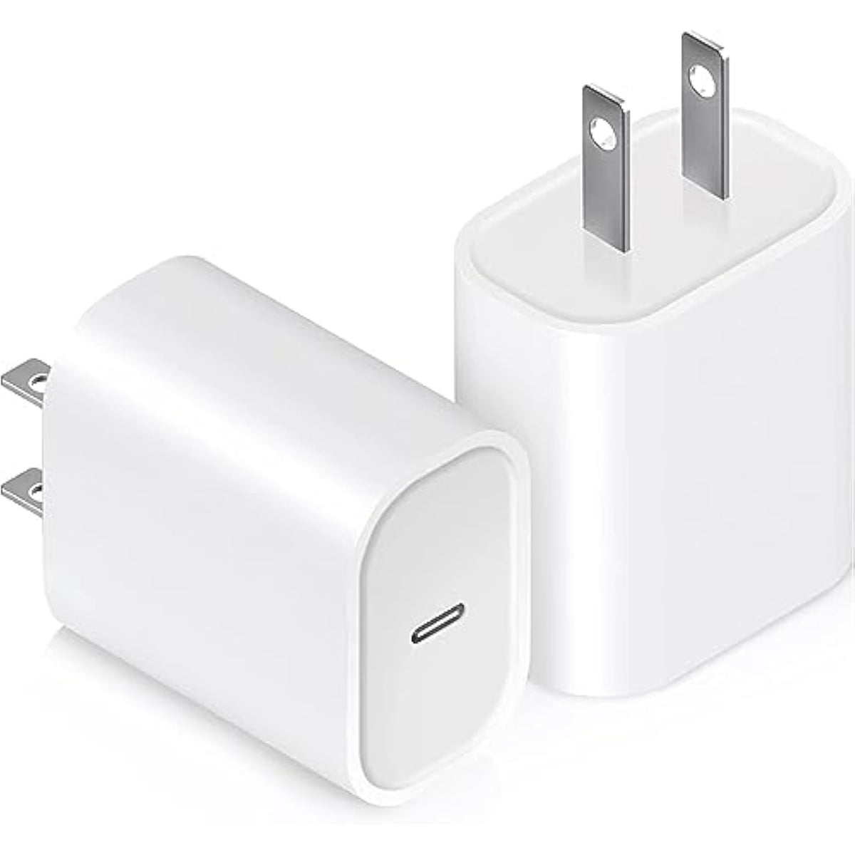Usb C Charger Block 20W, Pd 3.0 Fast Charging Wall Charger Usbc Power Adapter Type C Brick Cube For Iphone 16/16Pro/16Pro Max/16Plus/15/14/13/12/11, Ipad, Samsung, Google[2 Pack]