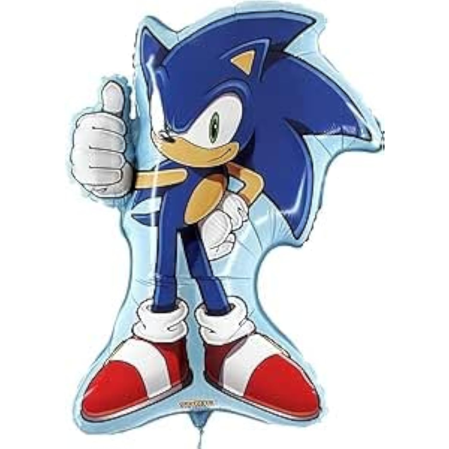 73Cm (29") Sonic The Hedgehog Shaped Character Foil Balloon - Kids Party Balloons
