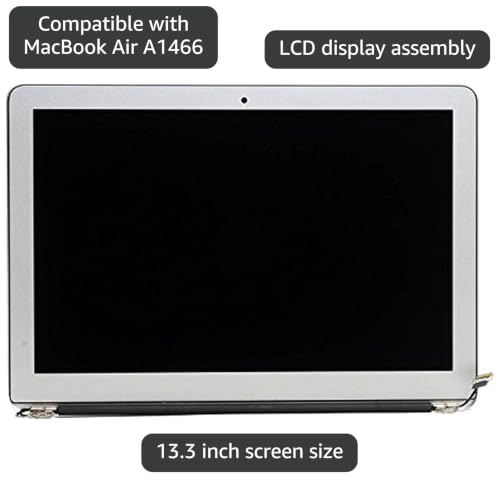 Lcd Led Full Screen Display Assembly For Macbook Air 13" A1466 Mid 2013 To 2017