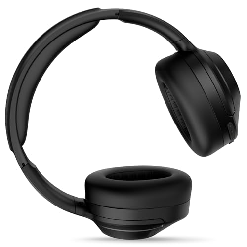 E11-A Active Noise Cancelling Headphones Wireless Bluetooth Headphones with Rich Bass, Wireless Headphones with Clear Calls, Bluetooth 5.0, 30 Hours