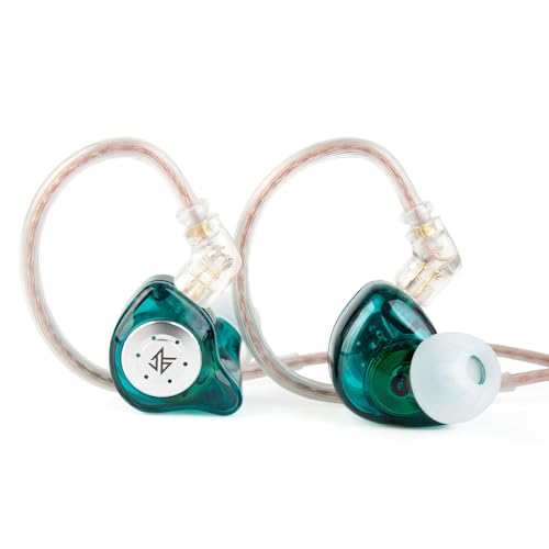 KZ EDX PRO in Ear Monitor, IEM Earphones Headphone with 1DD, HiFi Deep Bass IEM for Gaming, Wired Gaming Earbuds with 10mm Dynamic Driver Detachable