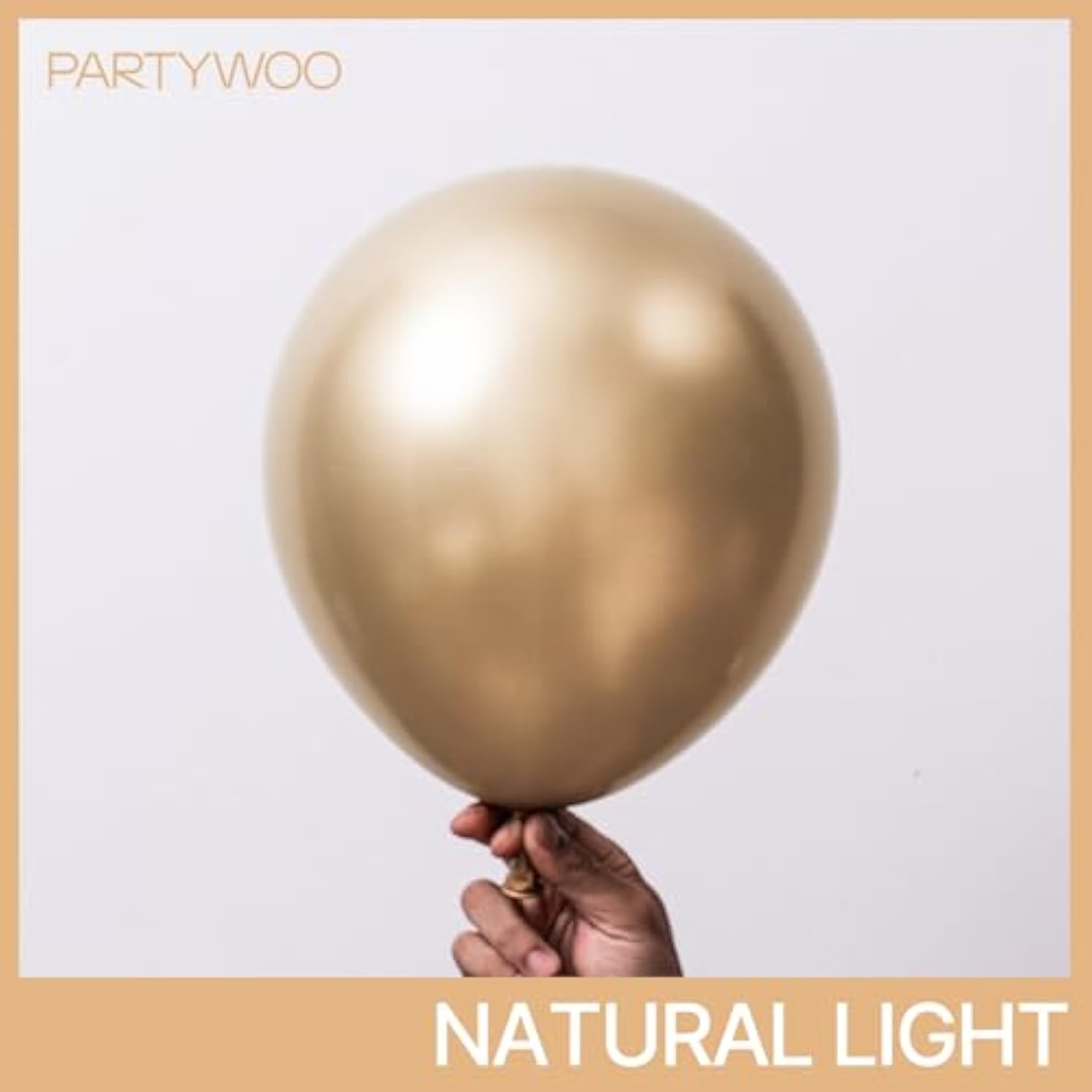 85pcs Chrome Gold Balloon Garland Kit Metallic Balloons in 18" 12" 10" 5"