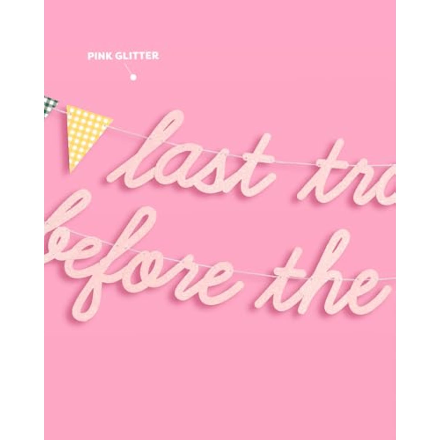 Last Trail Before The Veil, 3D Pop Up Banner - 6 Ft. | Bachelorette Decorations, Bridal Decor, Bach Party Sign, Hiking Photo Booth Backdrop, Wedding Supplies