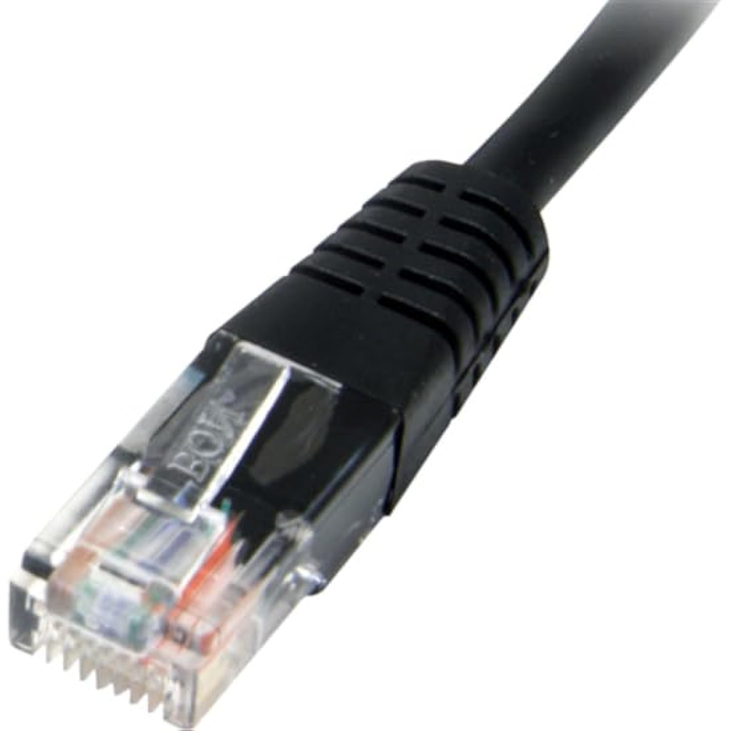 StarTech.com Cat5e Ethernet Cable - 10 ft - Black - Patch Cable - Molded Cat5e