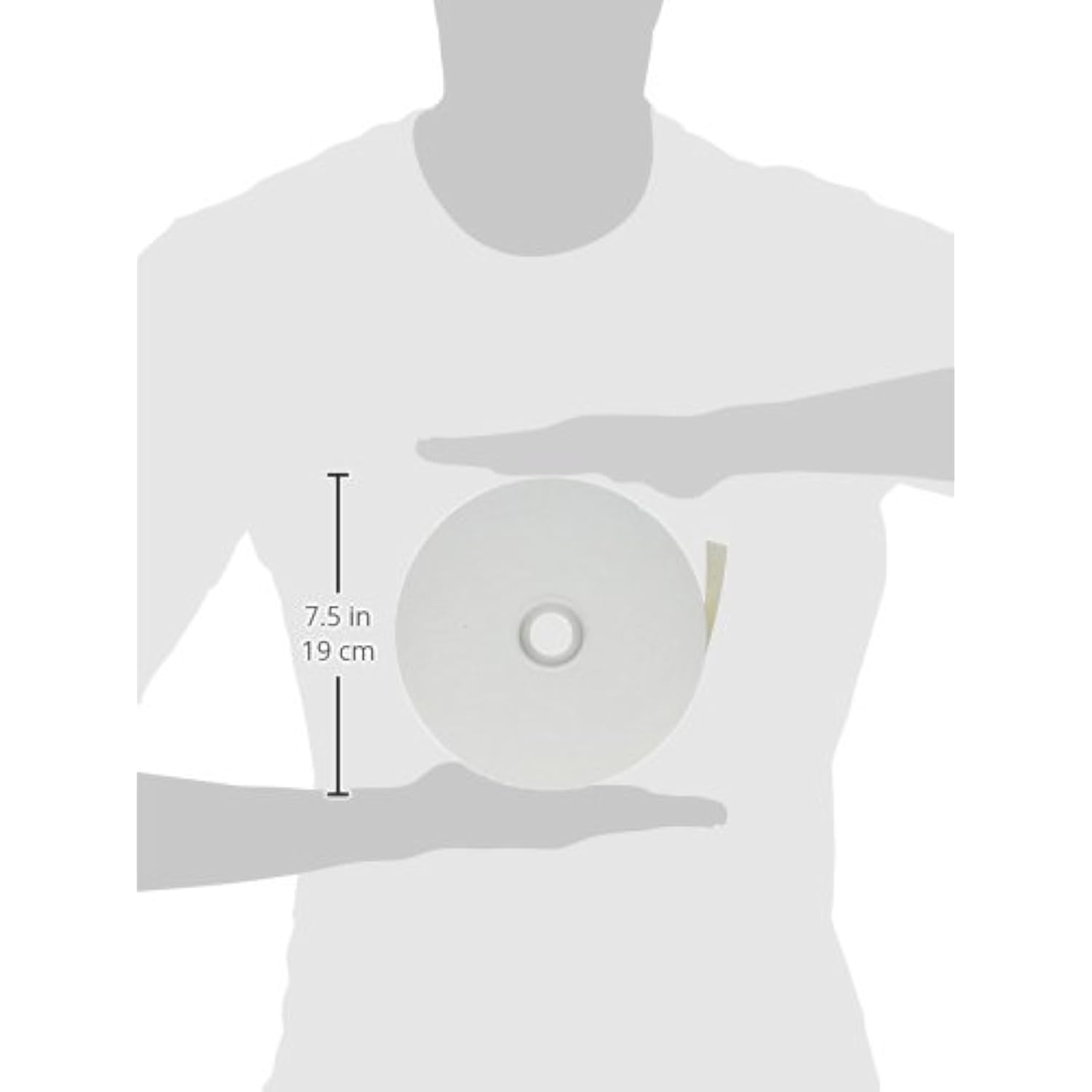 Berwick Offray 1.5" Wide Double Face Satin Ribbon, Antique White Ivory, 50 Yds