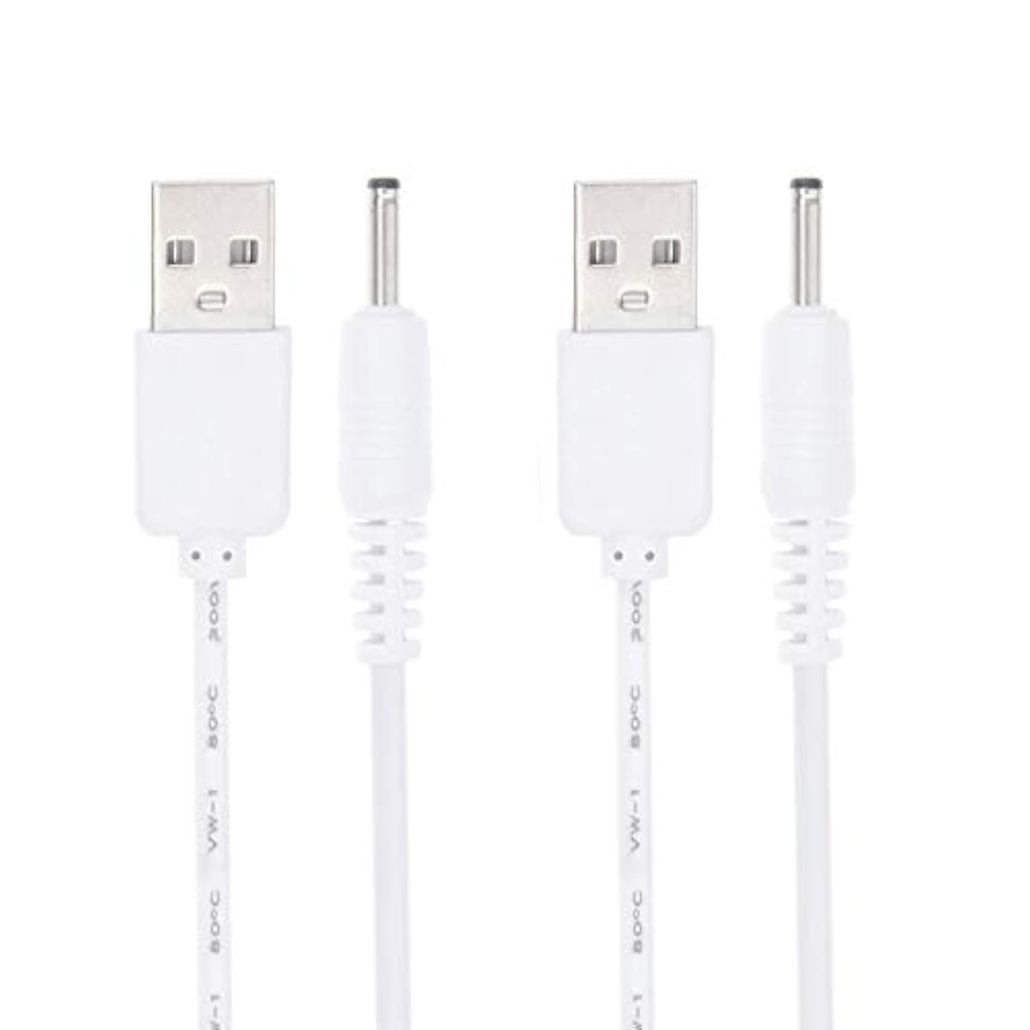 5V Dc Power Cord Usb To Dc 3.5Mm X 1.35Mm Barrel Jack Adapter Connector Chargi