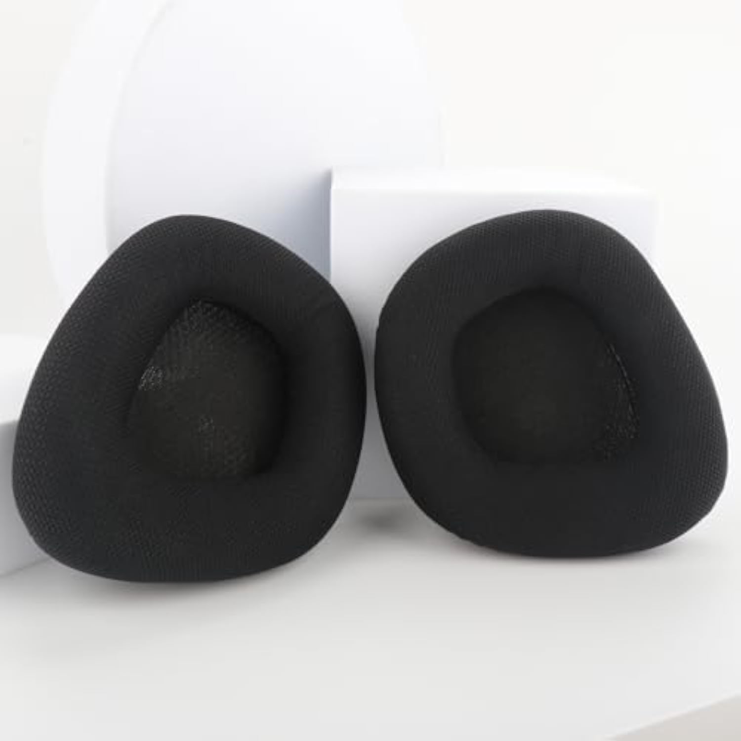 Corsair Void Pro Replacement Ear Pads Compatible With Corsair Void/Corsair Void Pro Rgb/Void Elite/Surround Wired & Wireless Rgb Usb Gaming Headsets With Black Mesh Fabric,Ear Muffs Memory Foam Earp