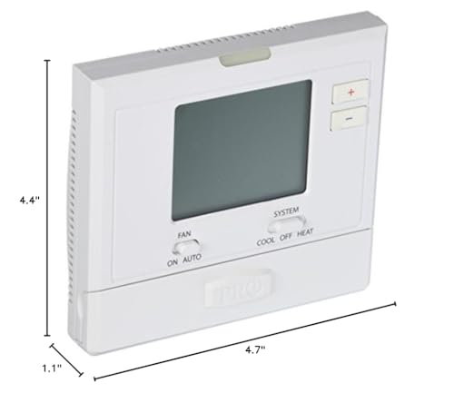 T701 Non-Programmable Electronic Thermostat 4.7"W X 4.4"H X 1.1"D