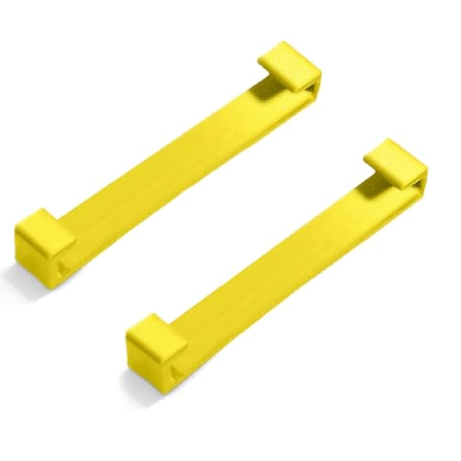 Splashncolor A50 Support Brace Clamps Upgrade For Cushion - Enhance Your Headphone Comfort With Durable And Secure Fit - Compatible With Astro A50 Gen. 4 And Mod Kit - 2 Pack (Flexible, Yellow)