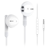 Wired Earbuds With Microphone, Wired Earphones In Ear Headphones Hifi Stereo, Powerful Bass And Crystal Clear Audio, Compatible With Iphone, Ipad, Android, Computer Most With 3.5Mm Jack