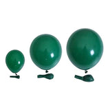 Dark Green And White Balloon Garland Kit 156 Pcs - Green Metallic Gold Balloons 18/12/10/5 Inch For Wild One Birthday Christmas Day New Year'S Day Wedding Baby Shower Party Decorations Balloon Arch