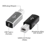 Usb C To Usb B Adapter 4-Pack Usb C Female To Printer Male Converter Adapter C