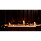 Mossy Garland Lights 6Ft 48 Led Battery Operated Lighted Twig Vine With Timer For Halloween Christmas Party Decoration I