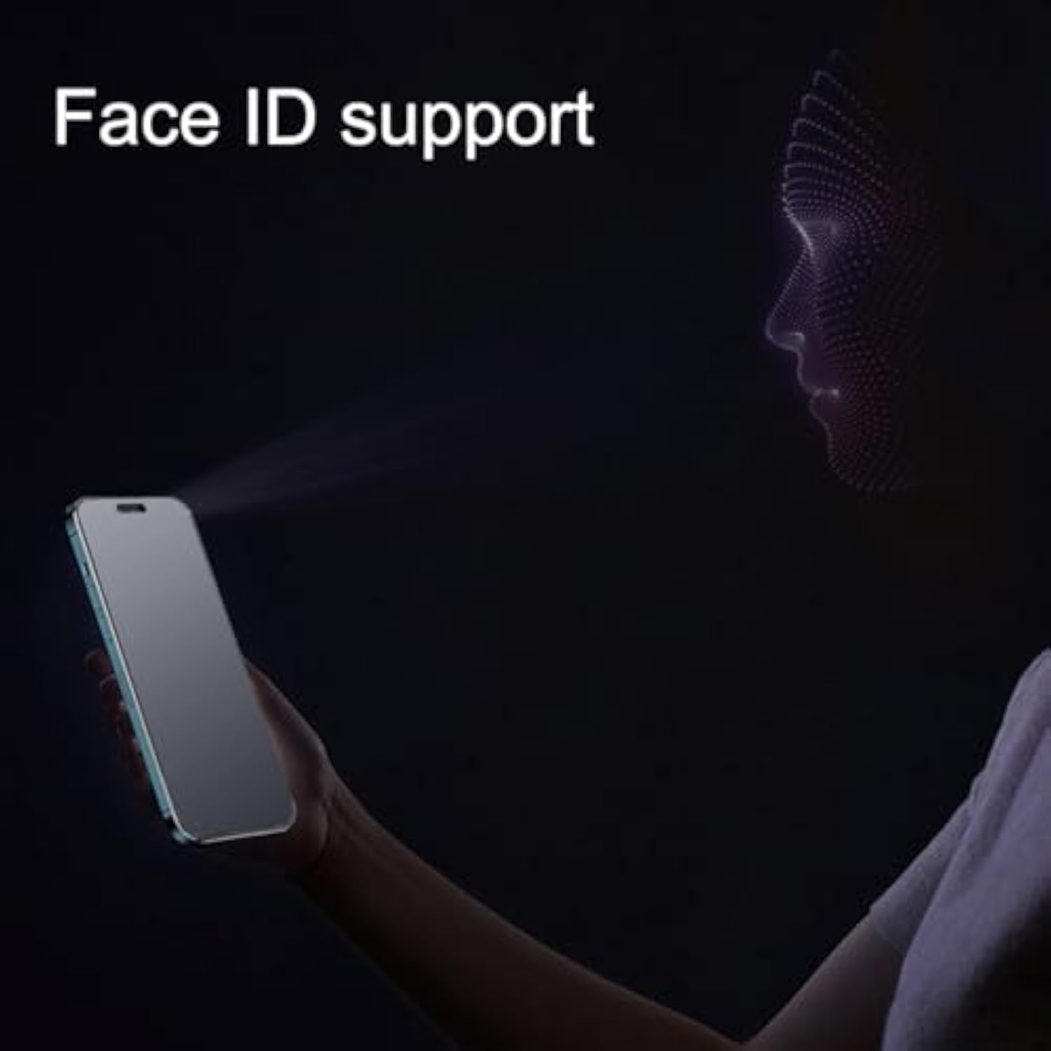 2 Pack Matte Privacy Tempered Glass For Iphone 16 Pro/Iphone 17 Anti-Glare Anti-Spy Screen Protector Film 6.3 Inch