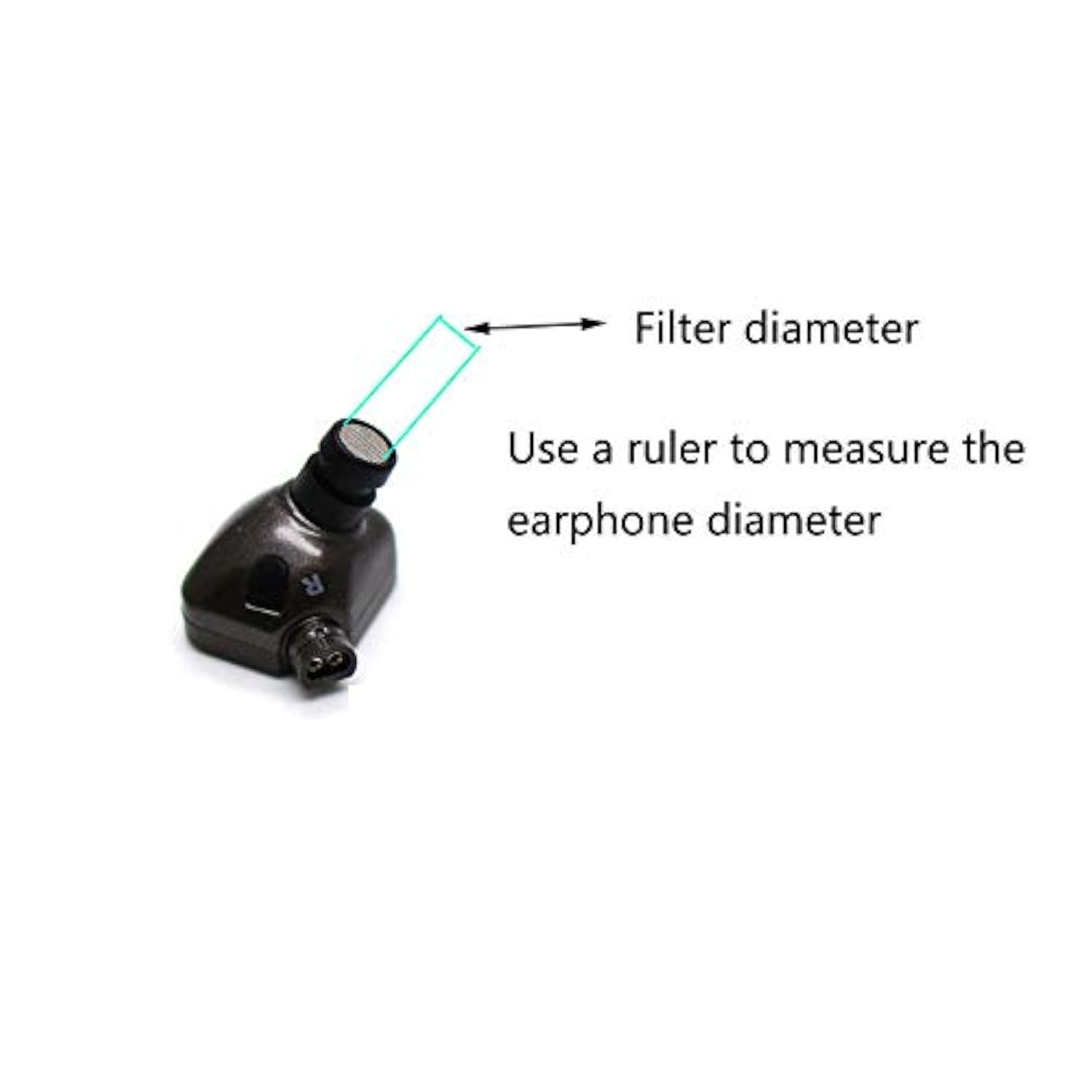 Earphone Filter Mesh Replacement Earbuds Dusty Filter Compatible for Beats x,Urbeats2,Urbeats3,Powerbeats pro,Powerbeats2,Powerbeats3 (5MM)