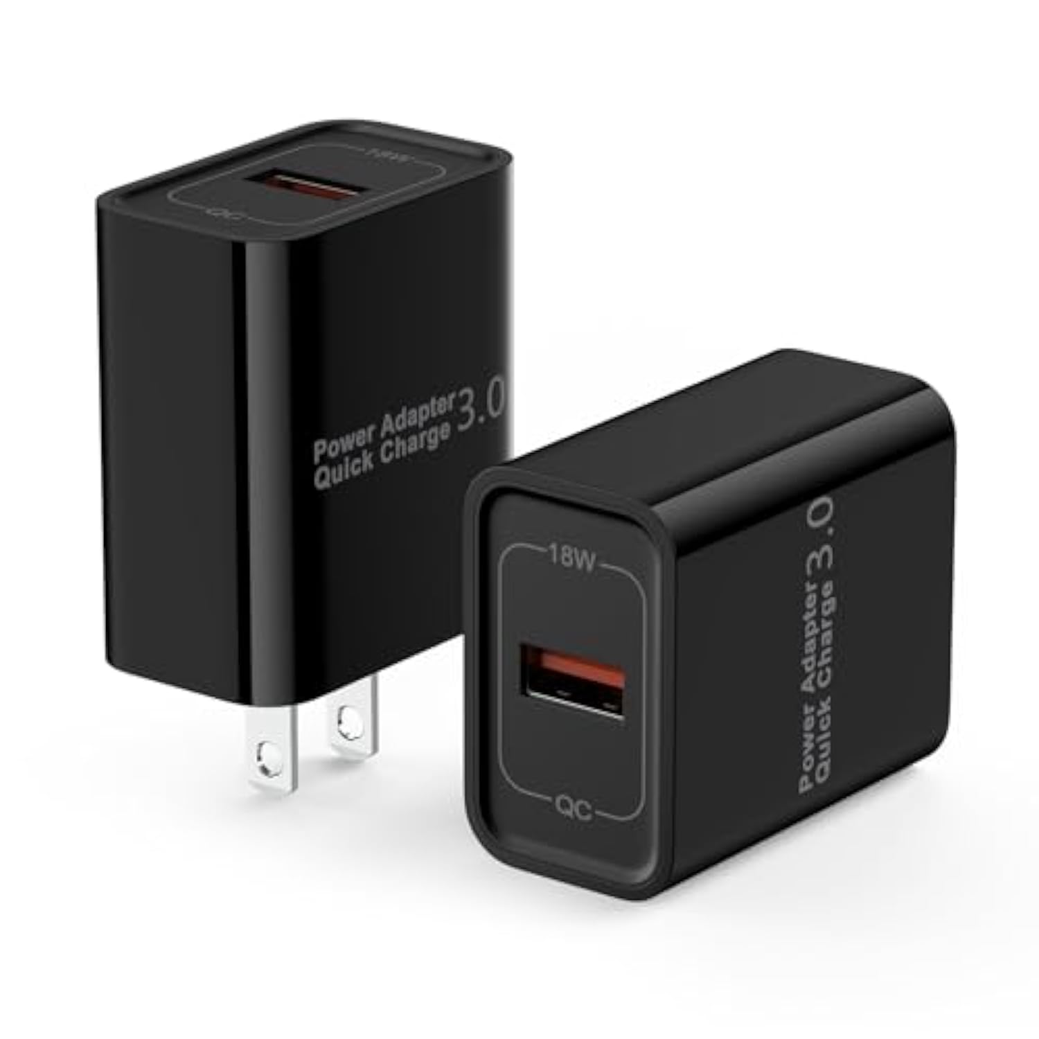 Quick Charge 3.0 Adaptive Fast Wall Charger Block 18W Qc Fast Charging 3.0 Usb Charger Adapter For Samsung Galaxy A17 A56 A36 A26 A16 A15 A25 A35 A55 S25 S24 S23 A54 A14 A53 S22 S21 Z Flip7 Fe Z Fold7