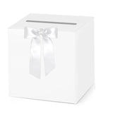 White Wedding Card Box For Wedding Cards At Reception, Birthday, Baby Shower, Graduation Box Party, Raffle, Anniversaries?Money Boxes Holder