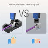 Ul Listed 25 Pack Cat6 Keystone Jacks And Punch Down Stand, Slim Profile Rj45